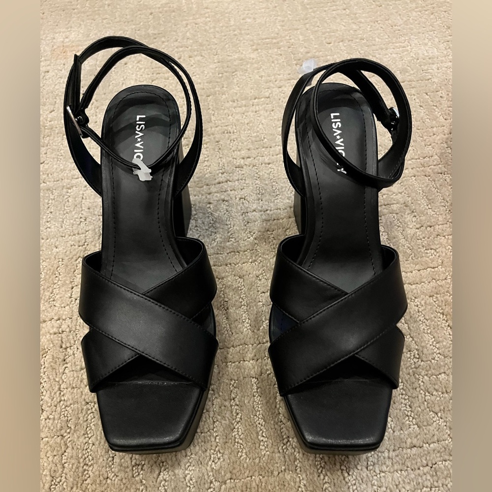 Lisa Vicky Block Heel Sandals - Picture 2 of 9
